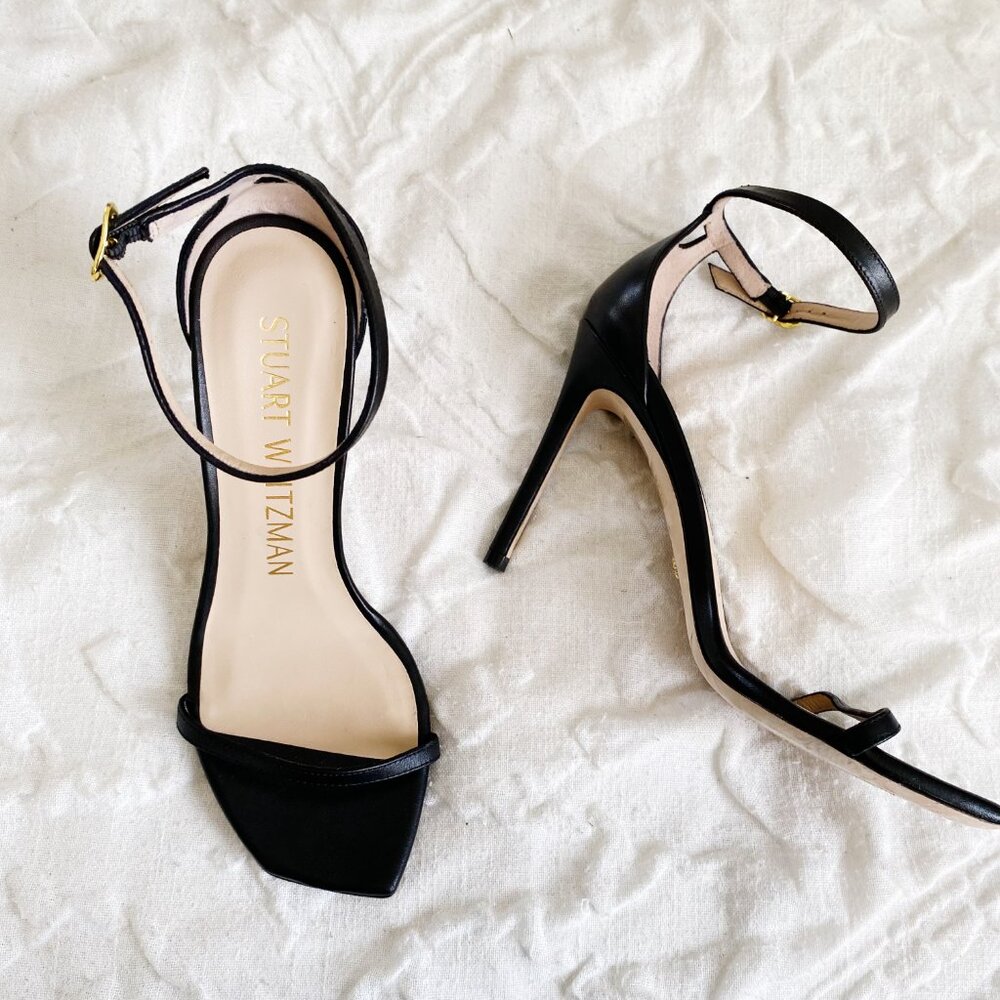 Stuart Weitzman Women's Nudist Curve 100 High Hee… - image 5